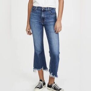J Brand Dark Blue Flare Jeans